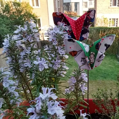 papillons en tissu faciles à coudre
