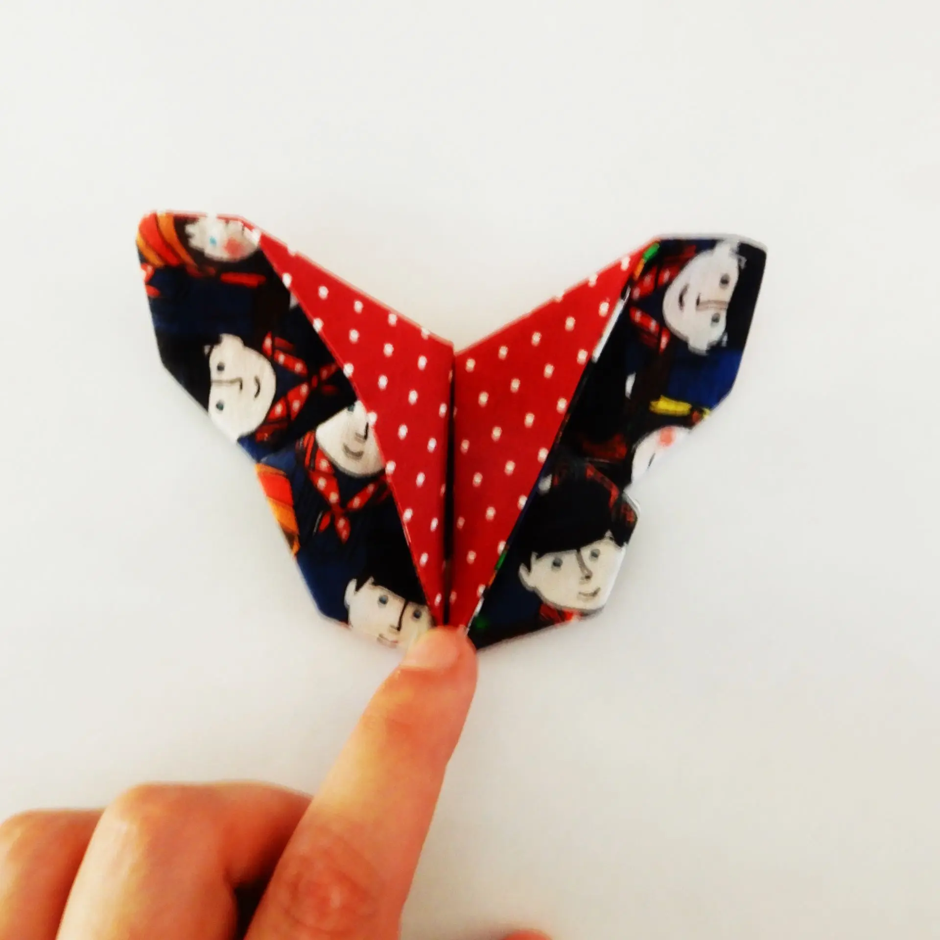 tutoriel papillon en tissu