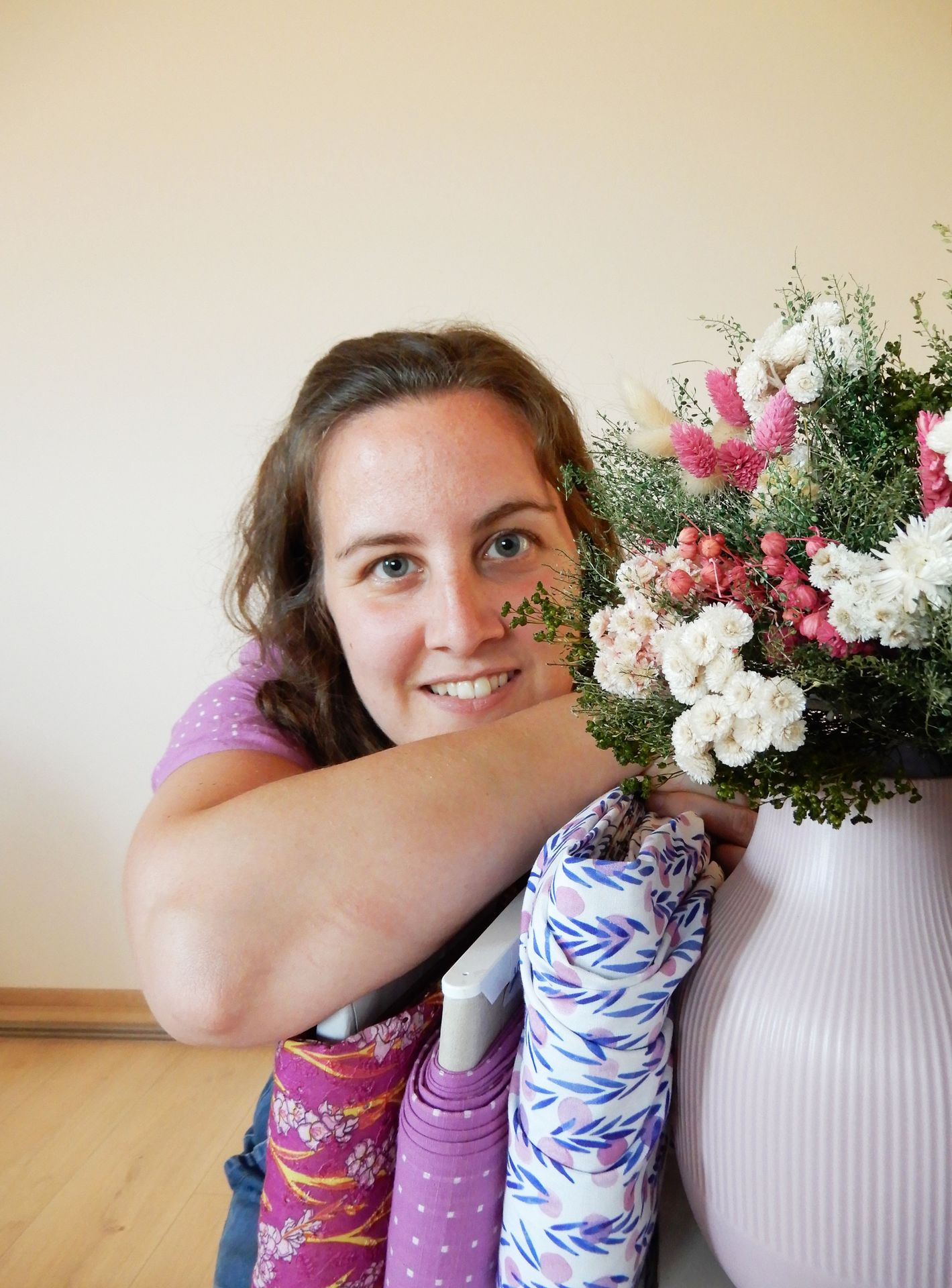 Mélanie Piron, créatrice de tissus