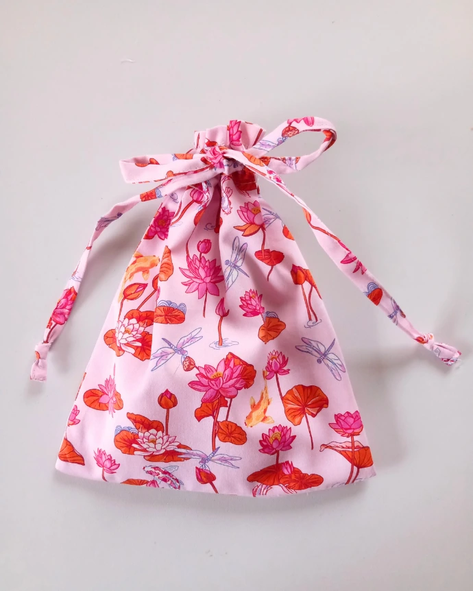 pochon en tissu idées couture coupon de tissu