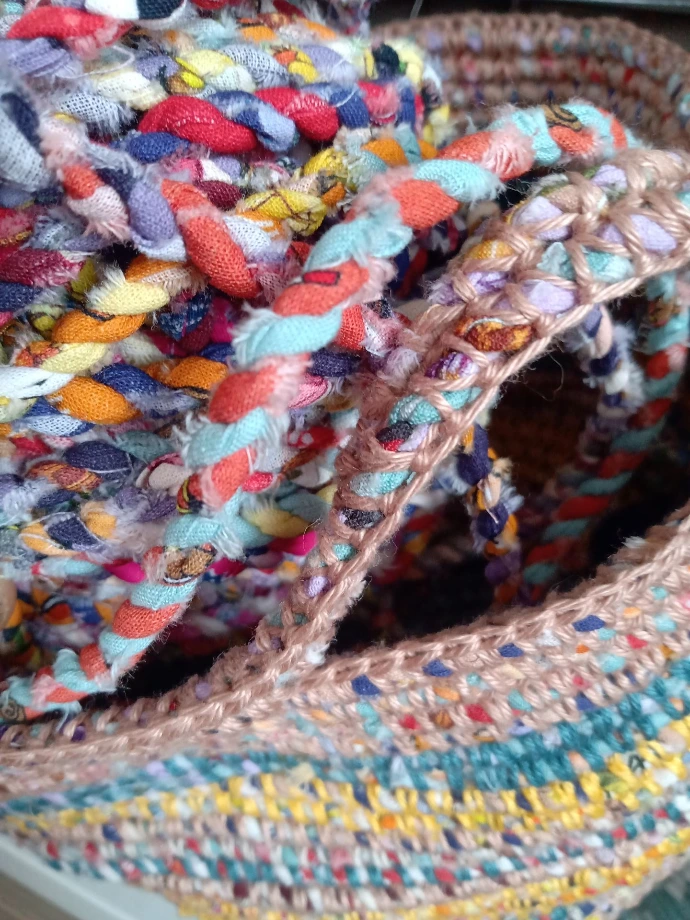 créer son fil à partir de chutes de tissus