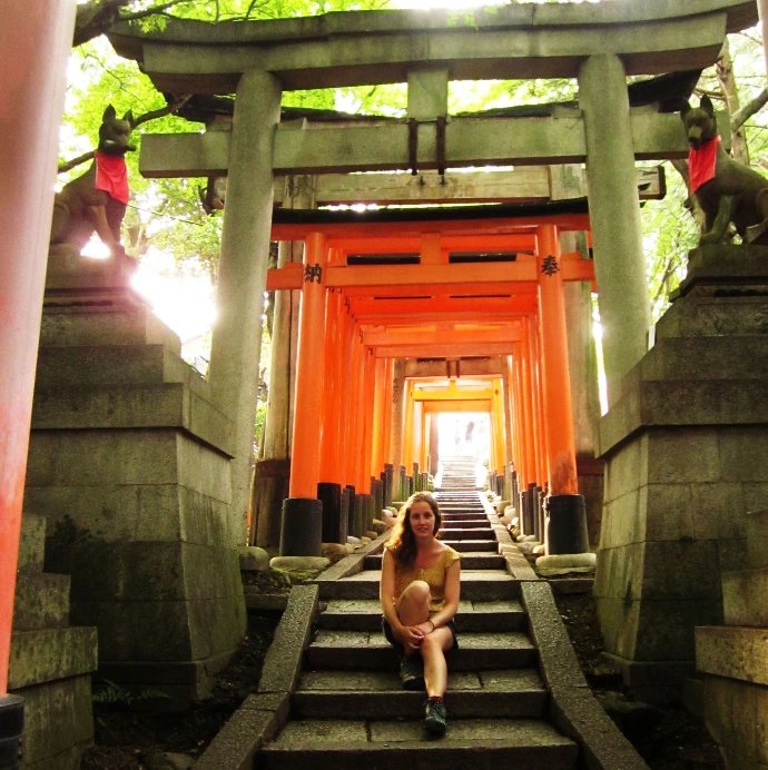 Mélanie au Japon