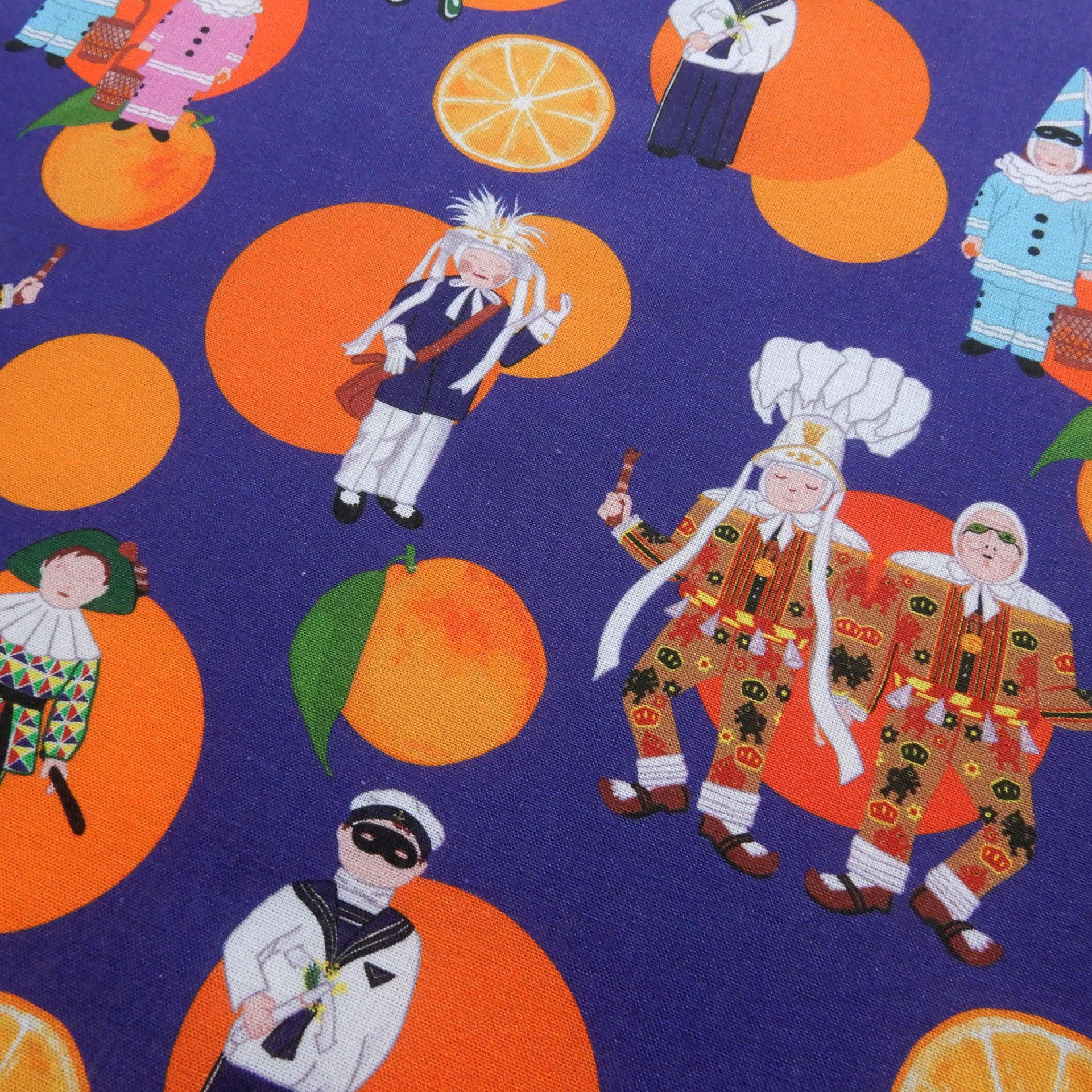 Tissu Carnaval de Binche