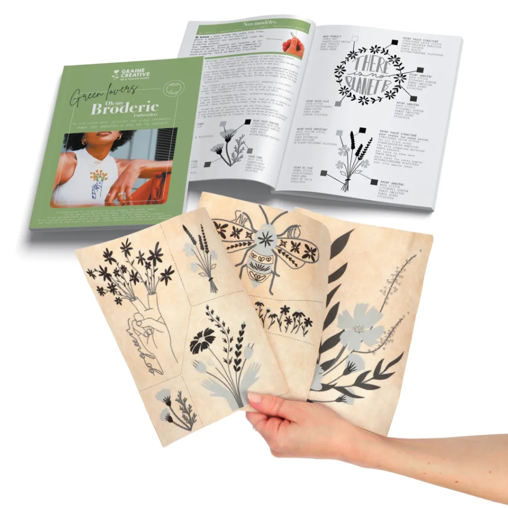 GRAINE KIT broderie sur vêtement 3 -contenu et explications.webp