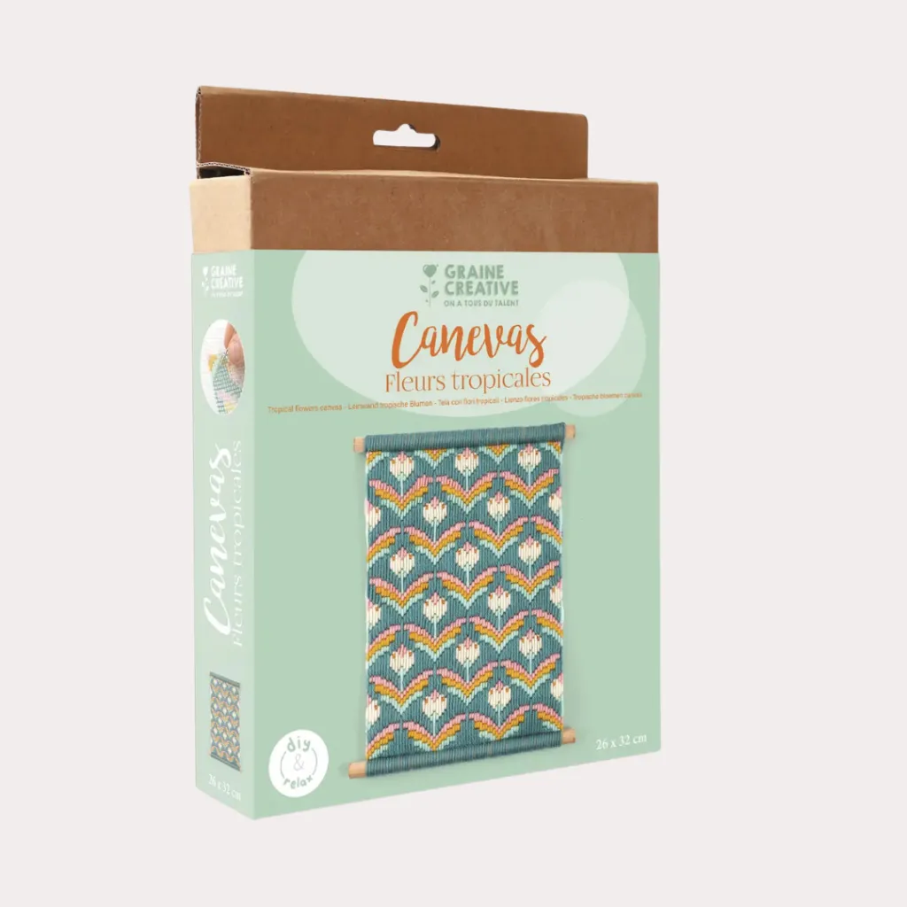 GRAINE KIT canva fleurs geom - coffret.webp