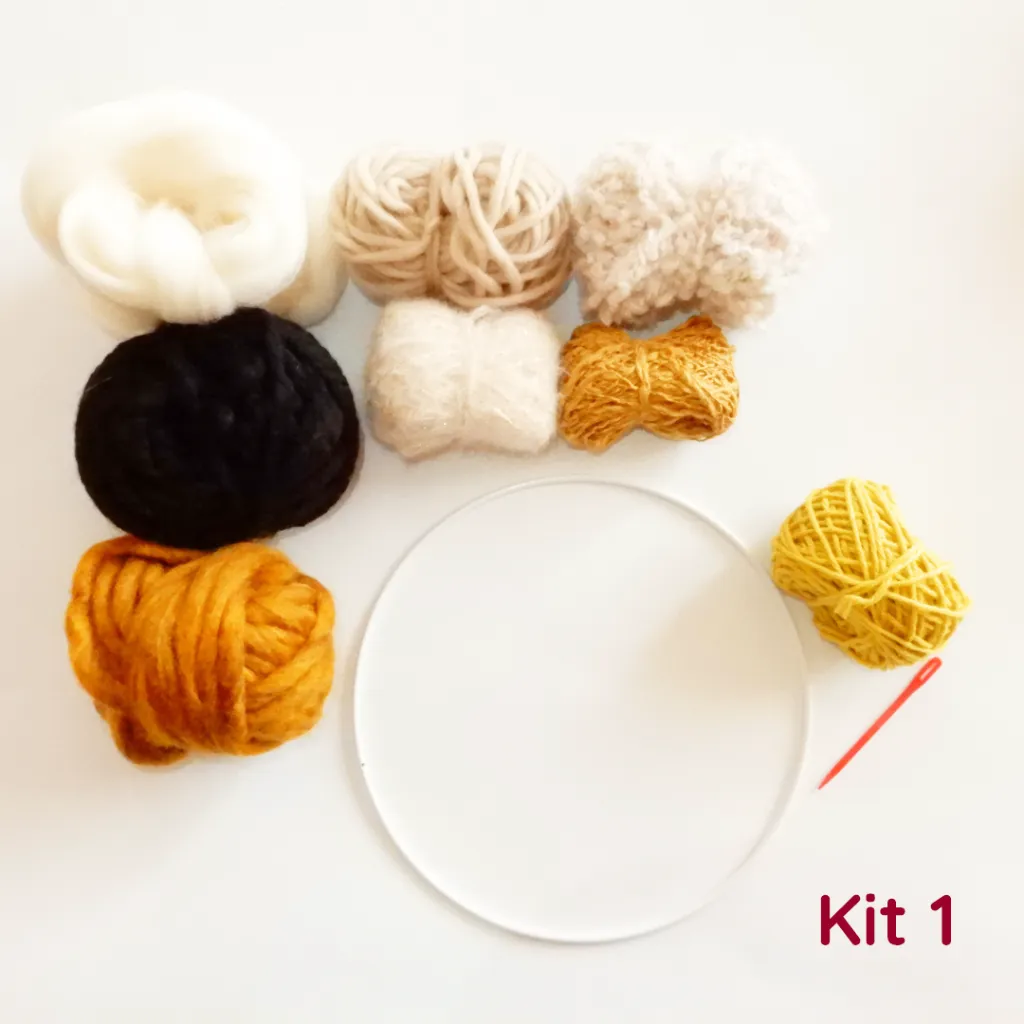 Kit de tissage -1- tons moutarde-jaune-noir.webp