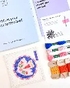 kit broderie canevas - ornement - oiseau folk 1.webp