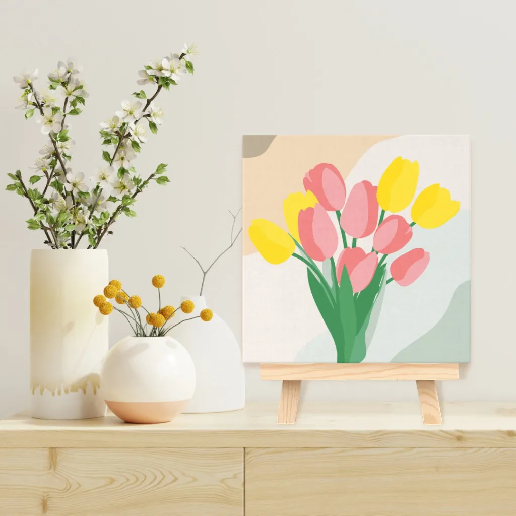 Kit peinture numéros tulipes - rendu.webp