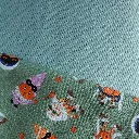 combo denim menthe à côté de orange costumée kaki.webp