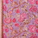 tissu indien brodé imprimé de branches d'arbres fleuries et d'oiseaux règle.webp