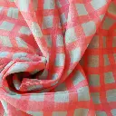 voile de coton imprimé carreaux rose et bleu 1.webp