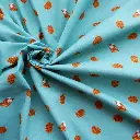 Gaufres sur fond bleu