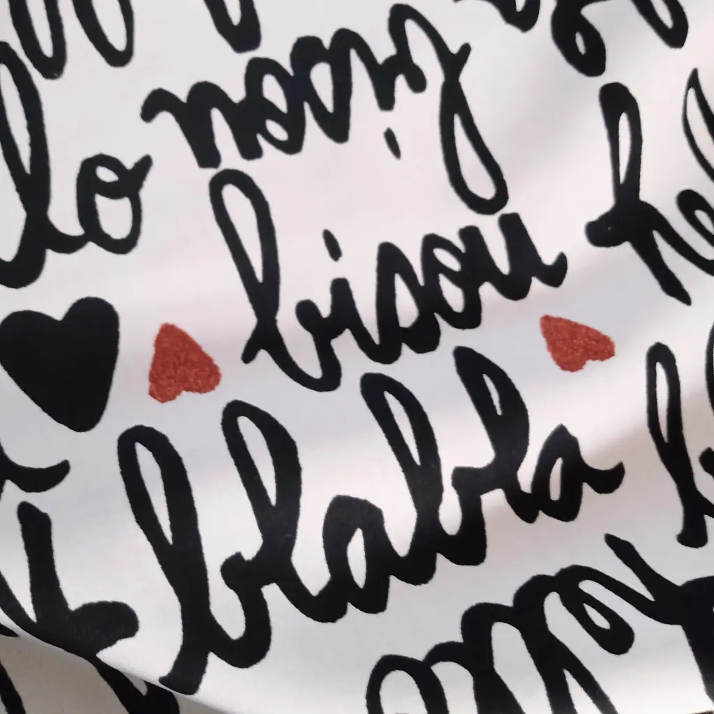 Twill de coton Bisous