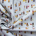 Popeline de coton Bières belges 