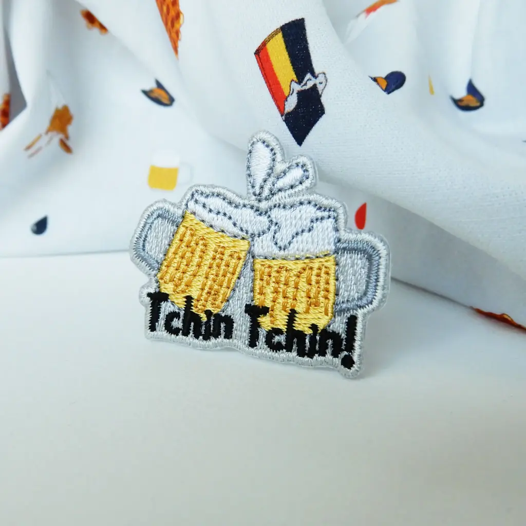 Ecussons thermocollant Chopes de bière