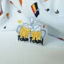 Ecussons thermocollant Chopes de bière