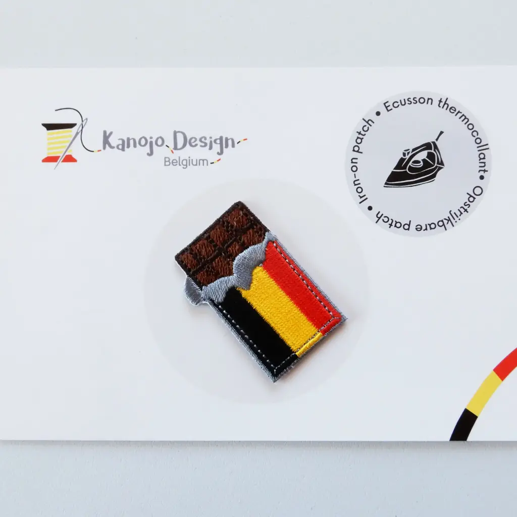 Ecussons thermocollant Chocolat