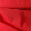 Popeline de coton rouge passion