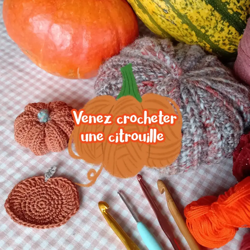 Inscription à l'atelier Citrouille au crochet