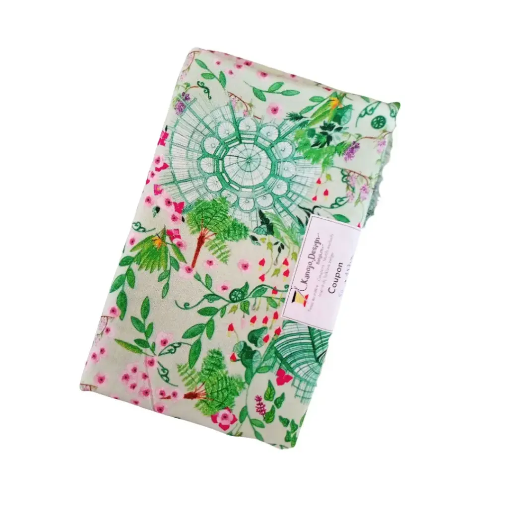 Coupon de viscose Serres royales de Laeken