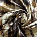 Fin tissu de laine dans les tons bruns