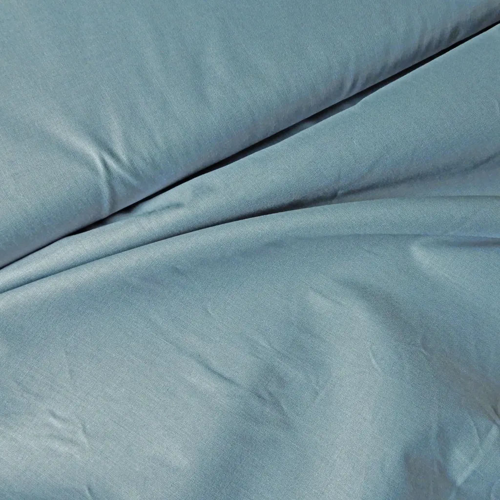 Popeline de coton grise