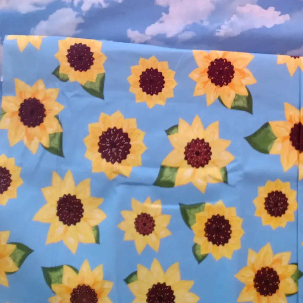 Toile de coton Tournesols