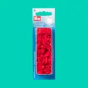 Boutons pressions Color Snaps rouges