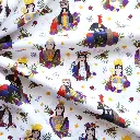 Tissu coton Les géants d'Ath