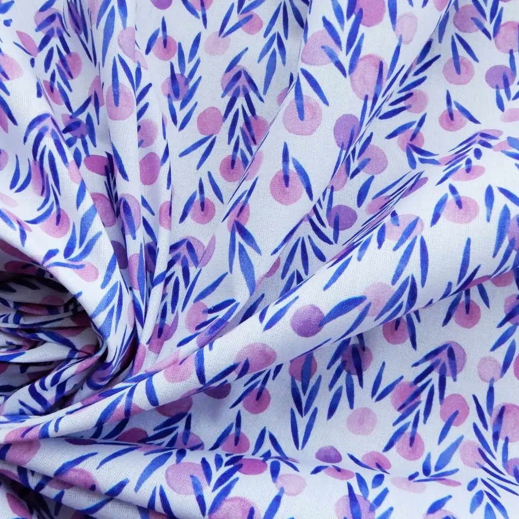 LEAF, Feuillages et ronds aquarellés