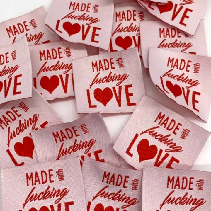 Etiquette Made with fucking love