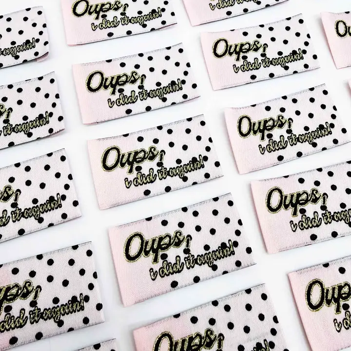 Etiquette Oups I did it again