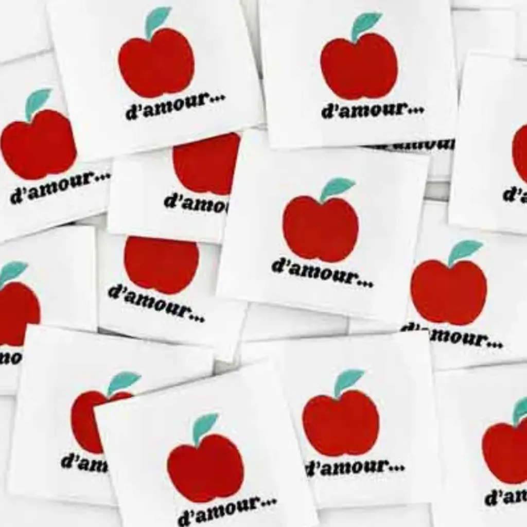 Etiquette Pomme d'amour