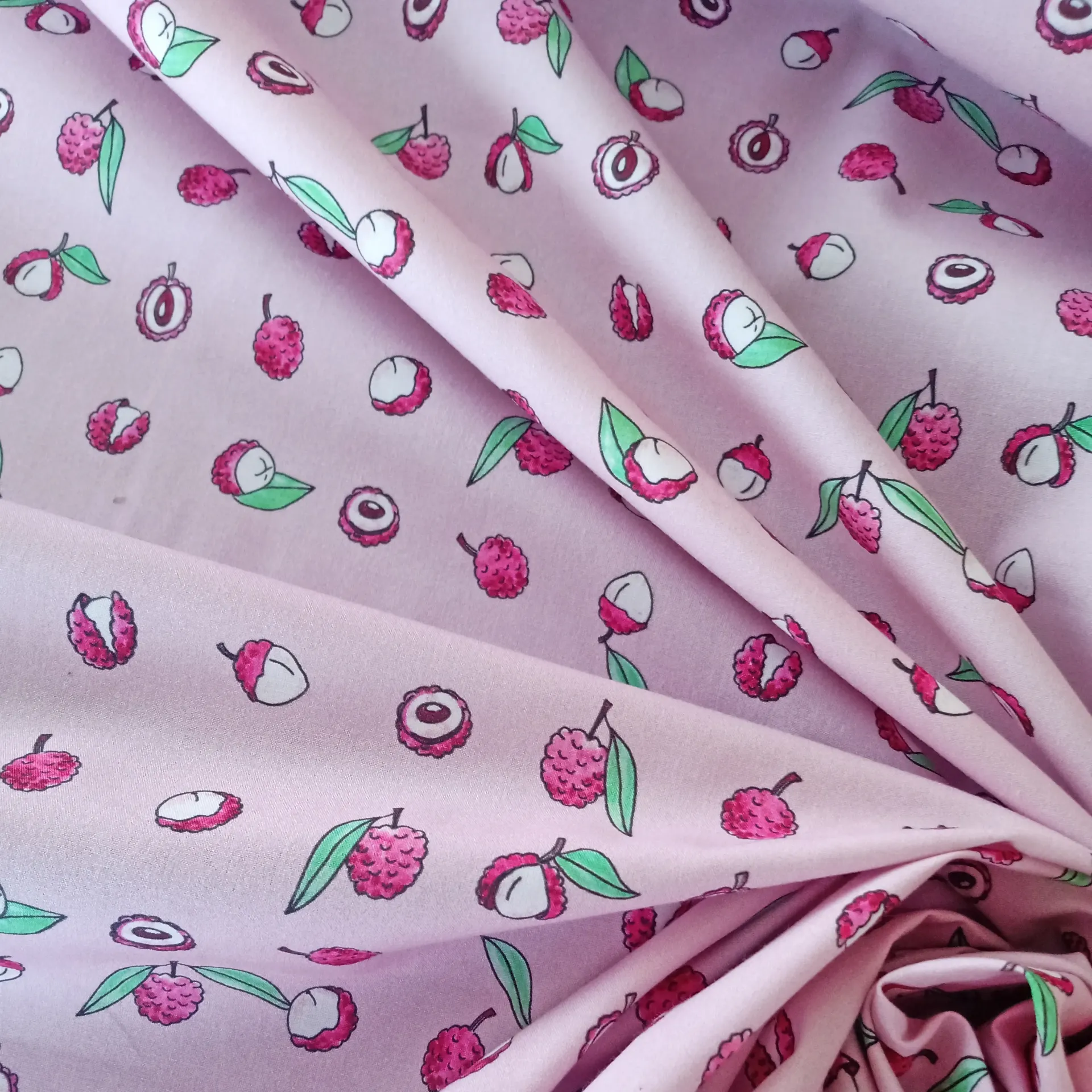 [PO4 102057] Percale de coton Litchi