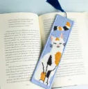 Kit broderie canevas Marque-page Chat