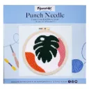 Kit punch needle Feuille tropicale