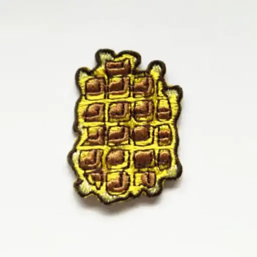 Ecussons thermocollant Gaufre de Liège