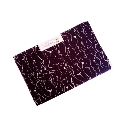 Coupon de popeline silhouettes
