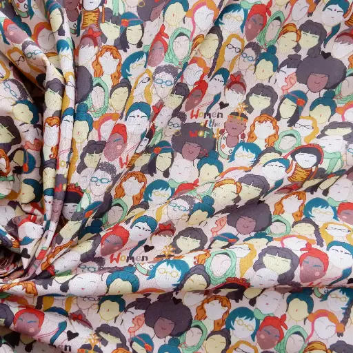 [KANO Women] Popeline de coton Femmes du monde
